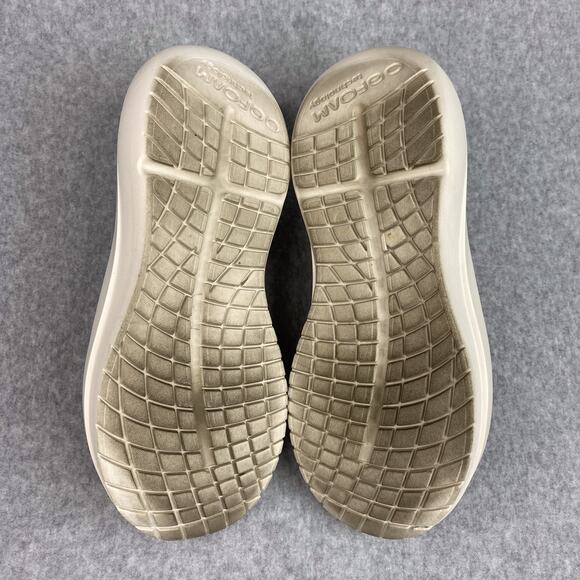 OOFOS Shoes Womens Size 9.5 Oomy Zen in Chalk & Mulberry - Picture 6 of 8